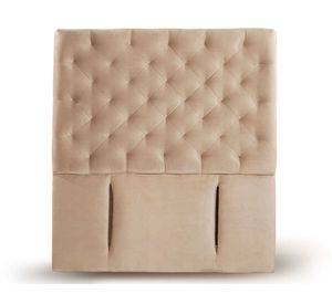Respaldo 1.5 plazas Brescia tela beige Latam Home
