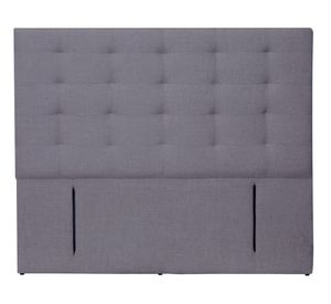 Respaldo King Nápoles lino gris oscuro