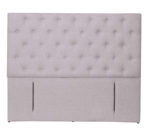 Respaldo 2 plazas Florencia lino gris claro