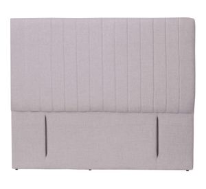 Respaldo King Sorrento lino gris claro