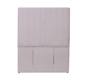 Respaldo 1.5 plazas Sorrento lino gris claro