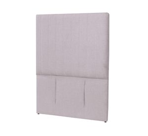 Respaldo 1.5 plazas Sorrento lino gris claro