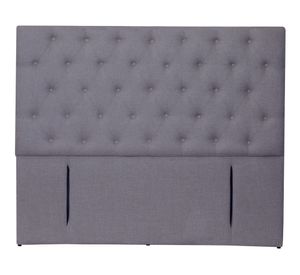 Respaldo 2 plazas Florencia lino gris oscuro