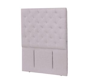 Respaldo 1.5 plazas Brescia lino gris claro