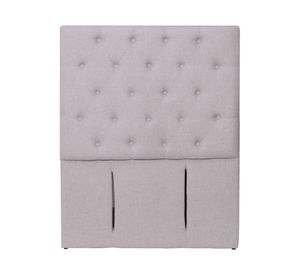 Respaldo 1.5 plazas Florencia lino gris claro