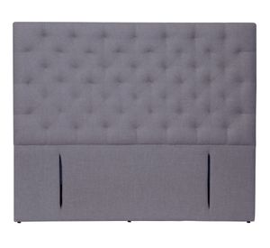 Respaldo 2 plazas Brescia lino gris oscuro