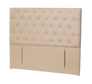Respaldo King Florencia lino beige