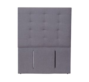 Respaldo 1.5 plazas Nápoles lino gris oscuro