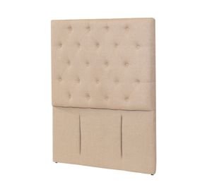 Respaldo 1 plaza Florencia lino beige