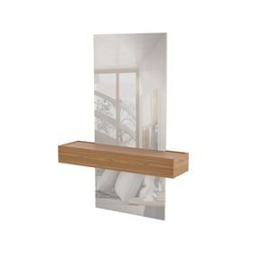 Arrimo rectangular TB485E café