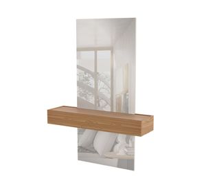 Arrimo rectangular TB485E café