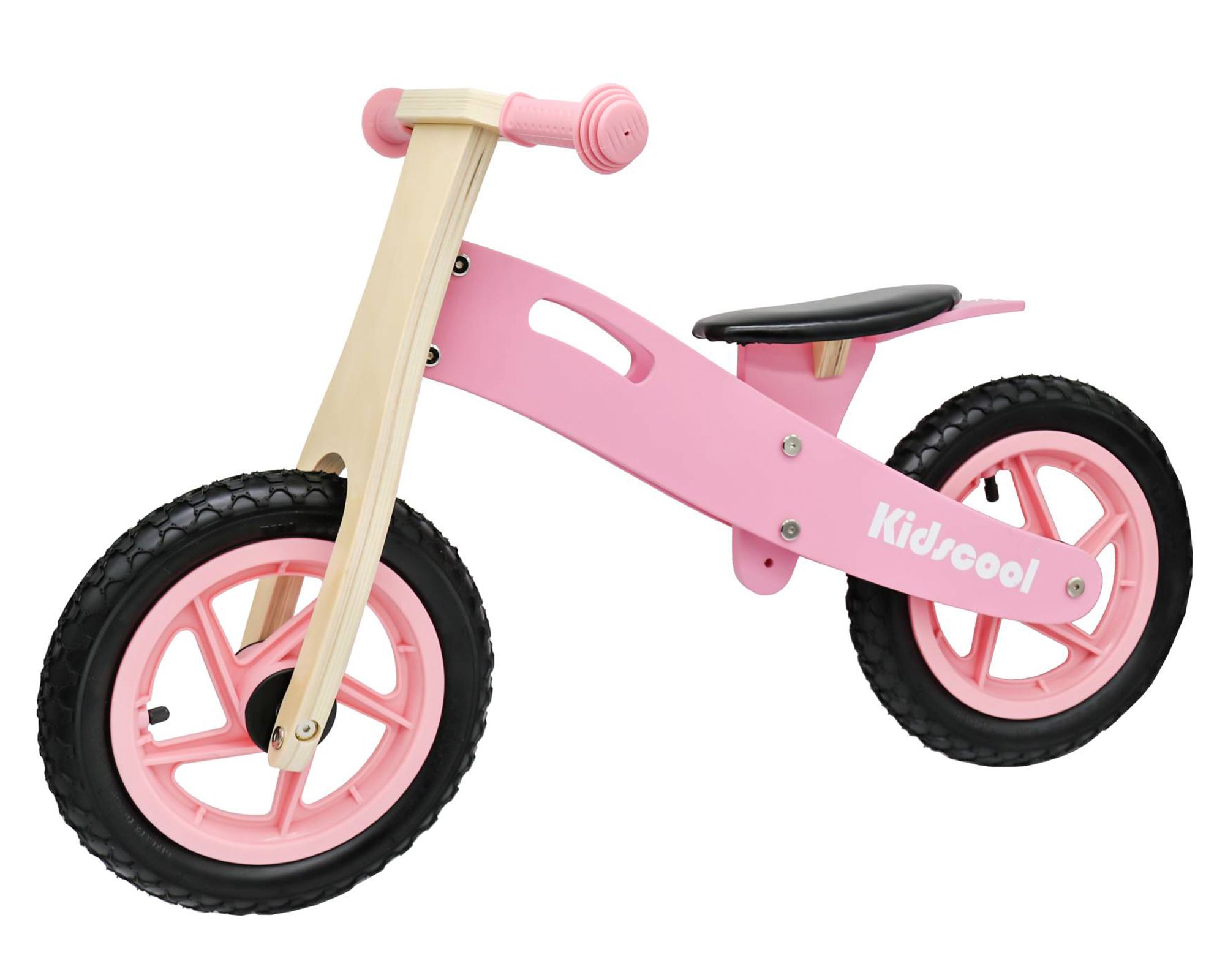 Kidscool Bicicleta sin pedales New Riders rosado 12"