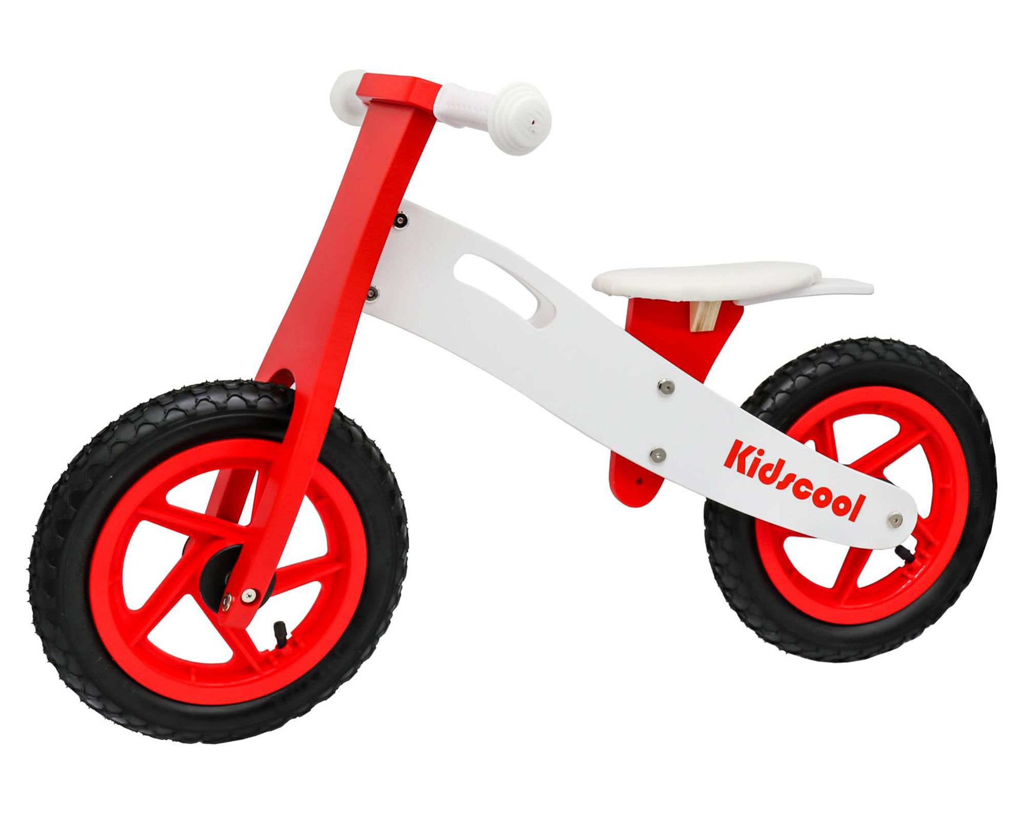 Genérico Bicicleta sin pedales New Raiders rojo 12"