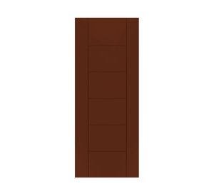 Puerta Interior Amparo 85x200 cm Chocolate sin perforación Masonite