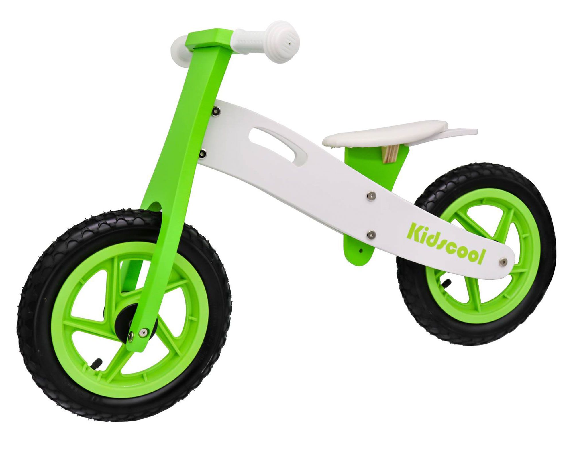 Kidscool Bicicleta sin pedales New Riders verde 12"