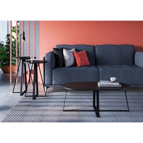 Set mesa lateral 27939 + 27940 + mesa centro 27941 negro