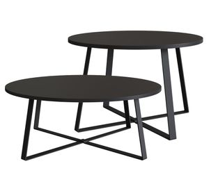 Set mesa de centro 27947 + 27948 negro