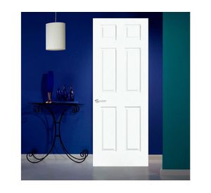 Puerta Interior Sinfonía 75x200 cm Blanca con perforación