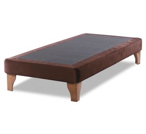 Base cama europea 1.5 plazas Zen chocolate