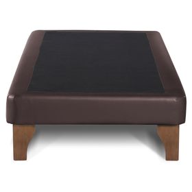 Base cama europea 1 plaza Zen chocolate