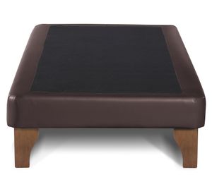 Base cama europea 1 plaza Zen chocolate