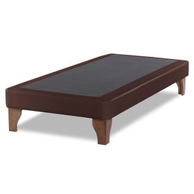 Base cama europea 1 plaza Zen chocolate