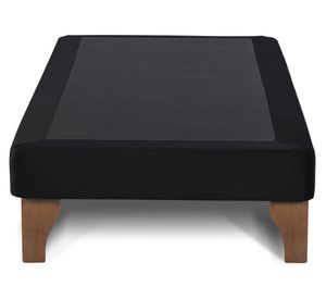 Base cama europea 1 plaza Zen negro