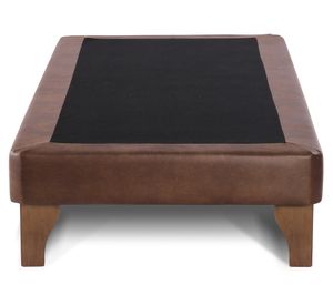Base cama europea 1 plaza Zen tabaco