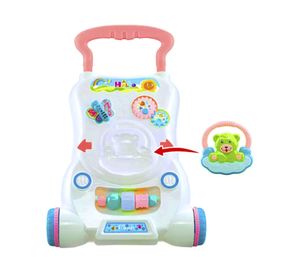 Caminador musical luces blanco