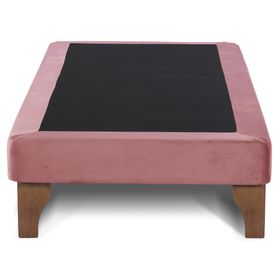 Base cama europea 1.5 plazas Zen rosa