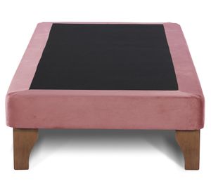 Base cama europea 1.5 plazas Zen rosa