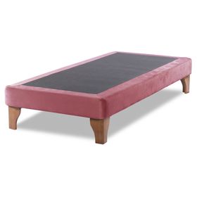 Base cama europea 1.5 plazas Zen rosa