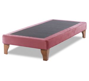 Base cama europea 1.5 plazas Zen rosa