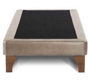 Base cama europea 1.5 plazas Zen beige