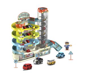 Estacionamiento de autos + accesorios amarillo