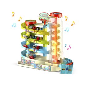 Estacionamiento de autos + accesorios amarillo