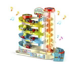 Estacionamiento de autos + accesorios amarillo