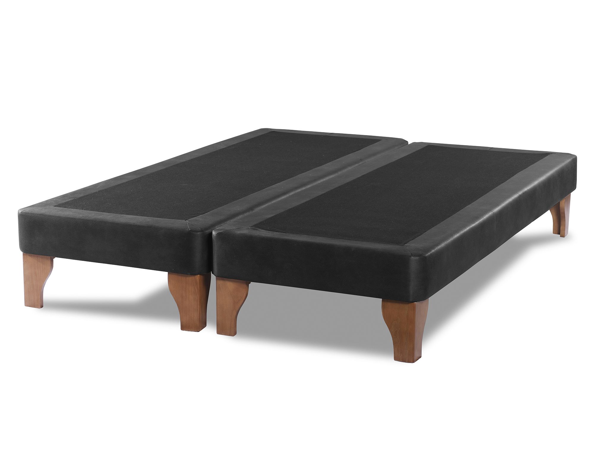 Base Cama Europea King Zen Negro