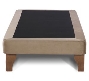 Base cama europea 1 plaza Zen beige