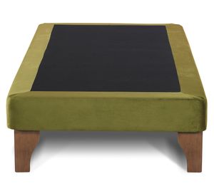 Base cama europea 1 plaza Zen verde