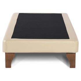 Base cama europea 1 plaza Zen beige