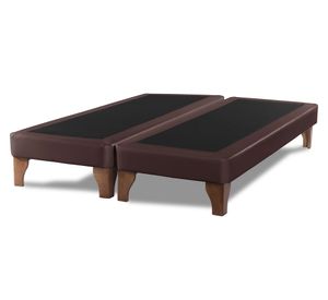 Base cama europea King base dividida Zen chocolate