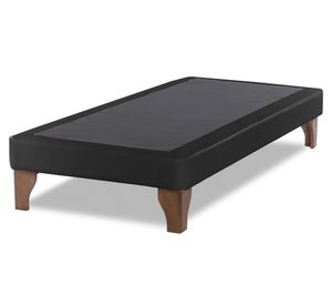Base cama europea 1.5 plazas PU Zen negro