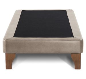 Base cama europea 1 plaza Zen beige