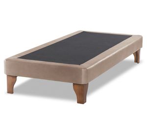 Base cama europea 1 plaza Zen beige