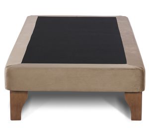 Base cama europea 1.5 plazas Zen beige