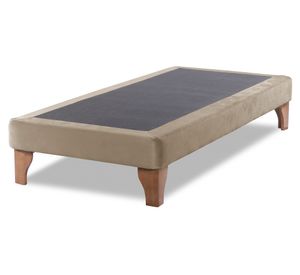 Base cama europea 1.5 plazas Zen beige