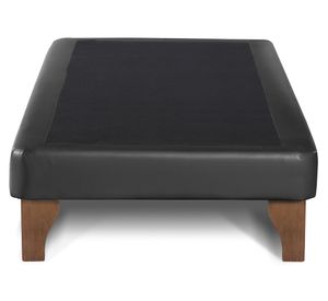Base cama europea 1 plaza Zen negro