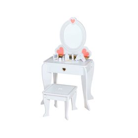 Tocador Love blanco + accesorios