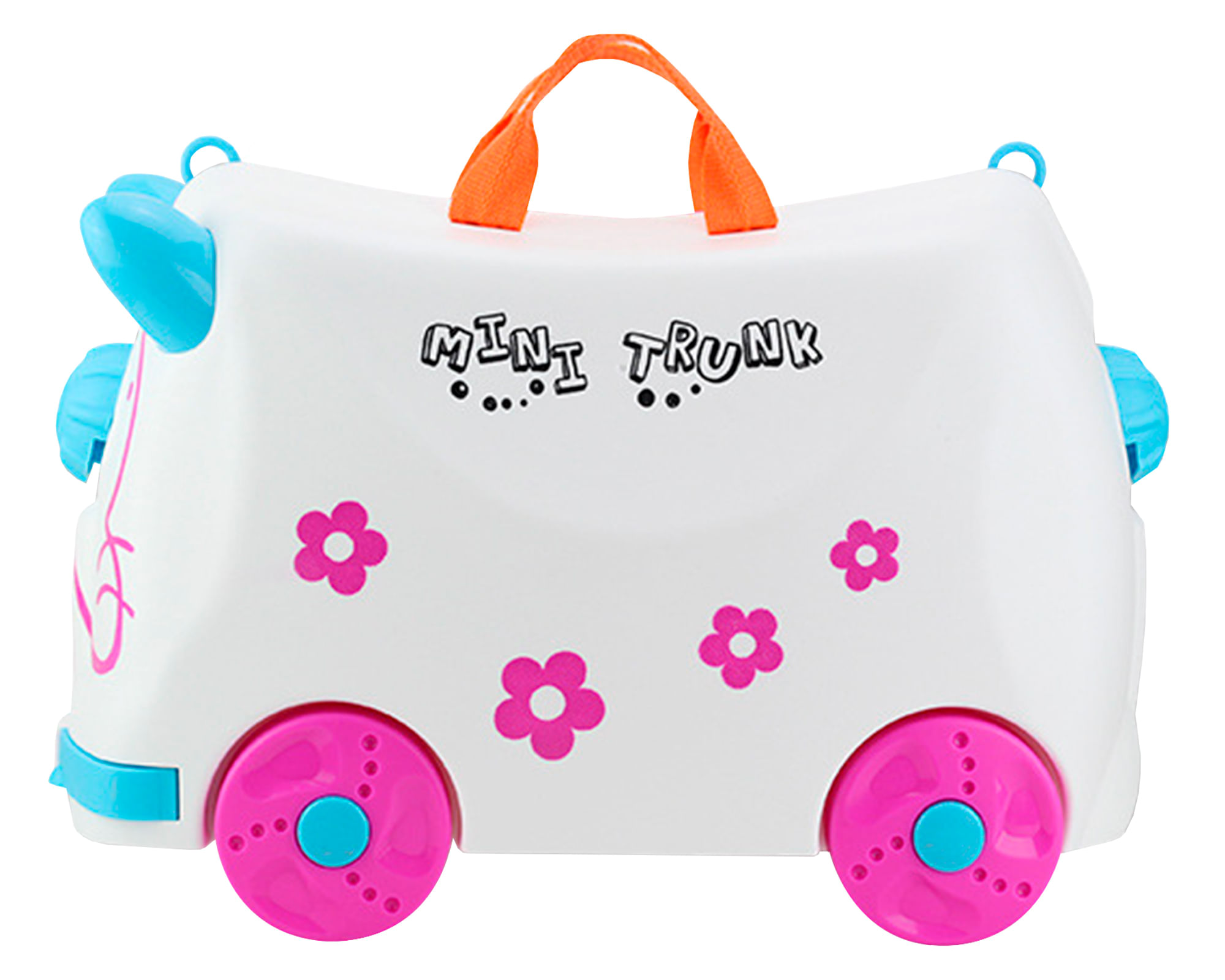 Kidscool Maleta correpasillos con ruedas blanco